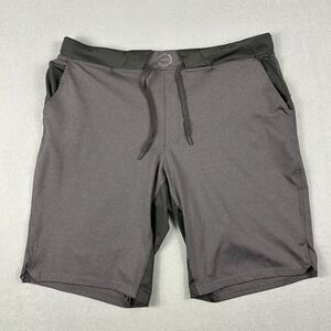 Hylete Shorts Mens XXL Black Activewear Gym Training Drawstring Athletic Stretch